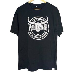 Jason Aldean Try That In A Small Town Black‎ Western T-Shirt Country Size Small